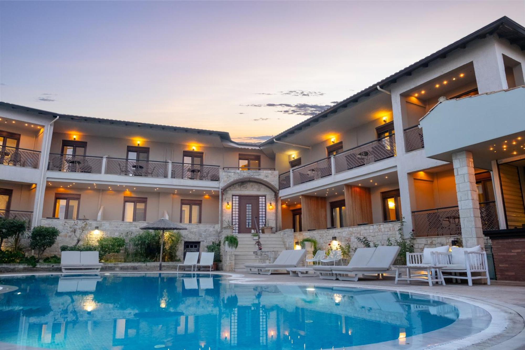Stamos Hotel Afytos Exterior photo