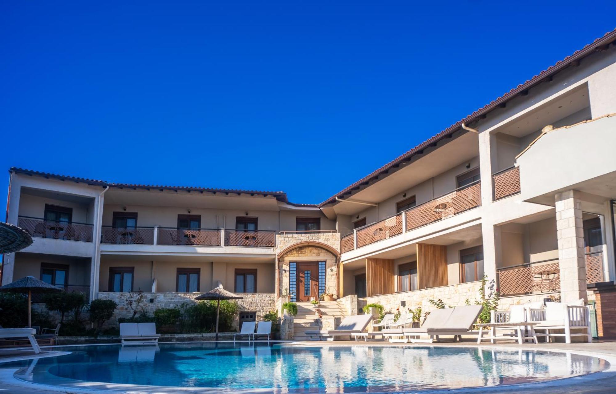 Stamos Hotel Afytos Exterior photo