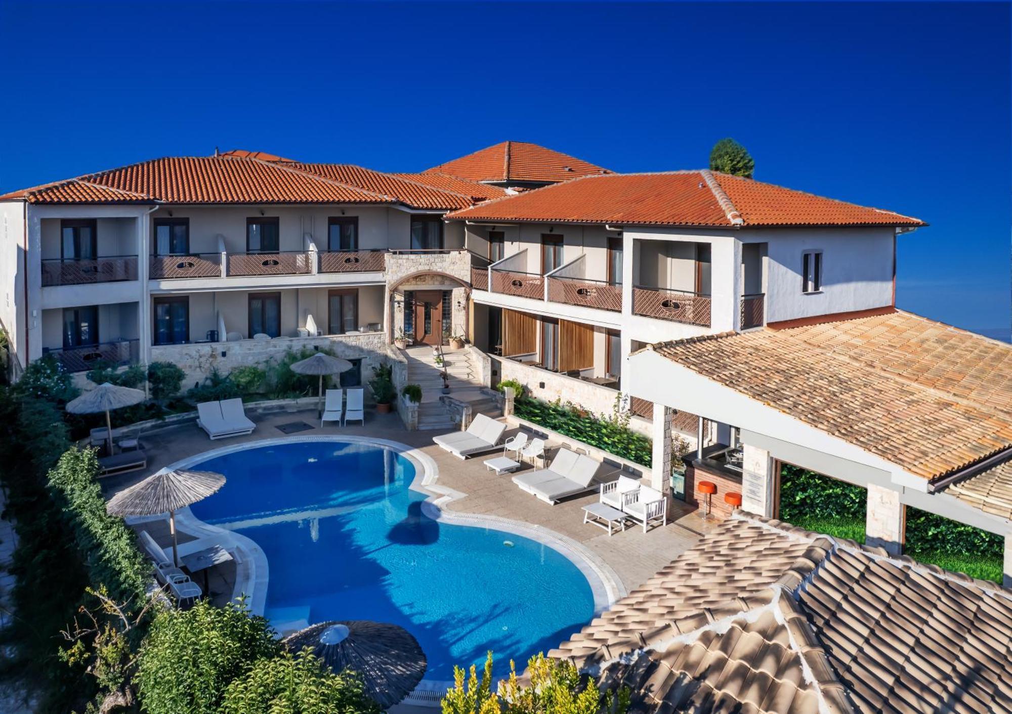 Stamos Hotel Afytos Exterior photo